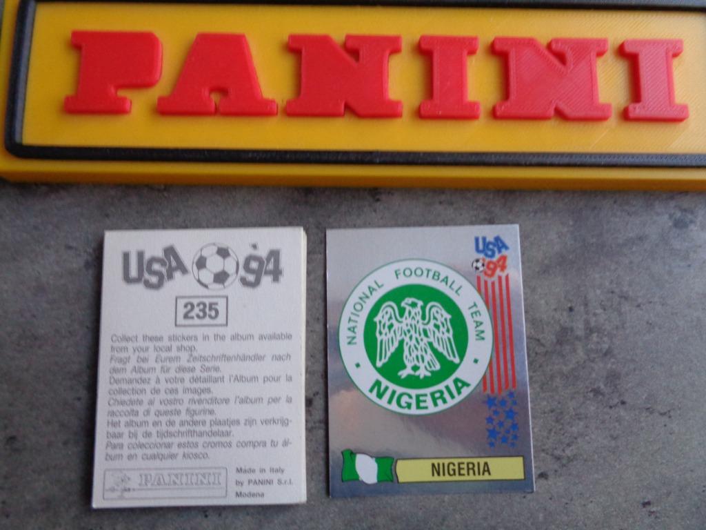 Autocollant Panini Football Cup 94 USA WK Emblème * 1 x zel, Envoi, Autocollant