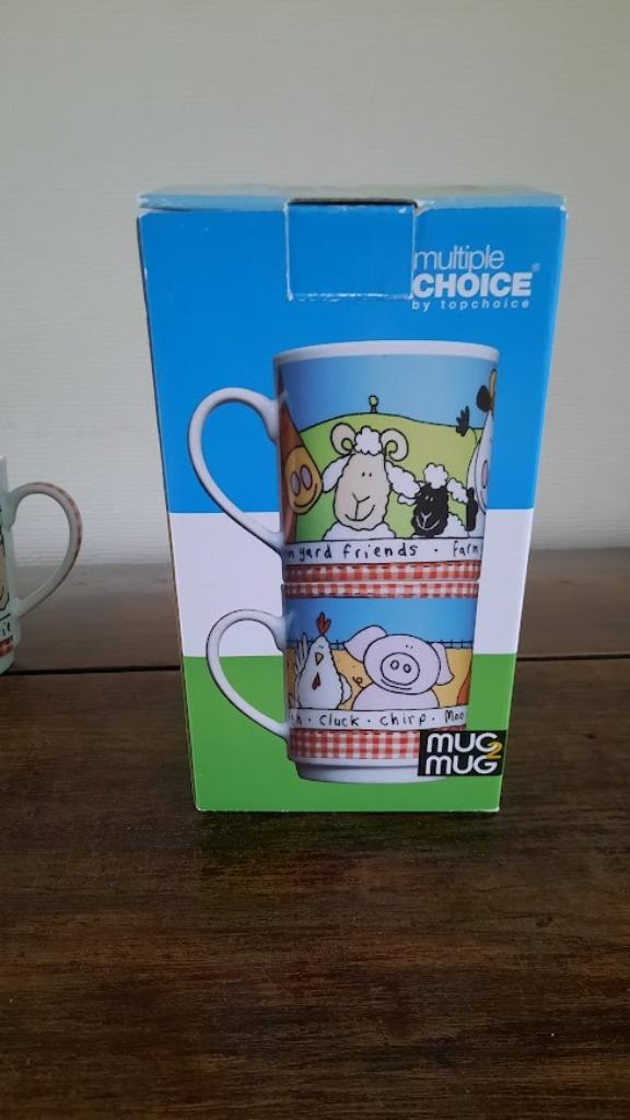 Mug to Mug for 2, Ophalen of Verzenden, Nieuw, Porselein, Kop(pen) en/of Schotel(s)