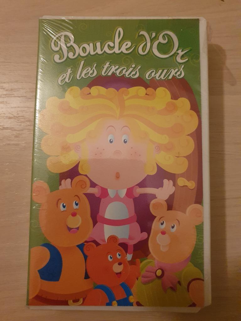 Nouvelle K7 VHS sous blister boucle d'or et les 3 ours, Ophalen of Verzenden, Nieuw in verpakking, Overige genres