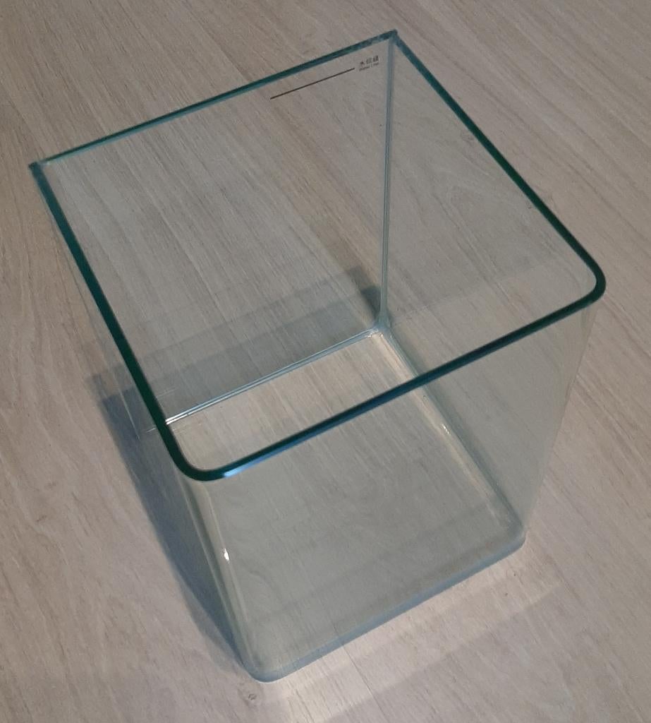 Kleine aquarium 10 l  - 20x20x25 cm, Dieren en Toebehoren, Vissen | Aquaria en Toebehoren, Ophalen, Zo goed als nieuw, Leeg aquarium