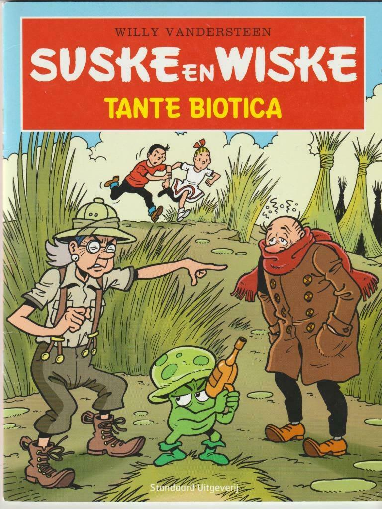 Suske en Wiske Tante Biotica, Eén comic, Verzenden, Europa, Zo goed als nieuw