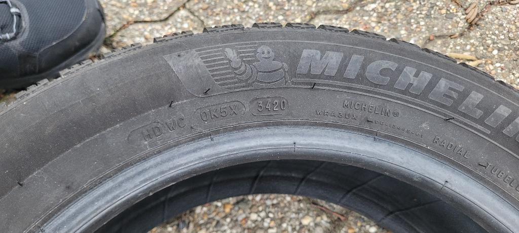 2 Pneus neige michelin alpin6 205 55 r16, Pneus hiver, 16 pouces, Véhicule de tourisme, 205 mm