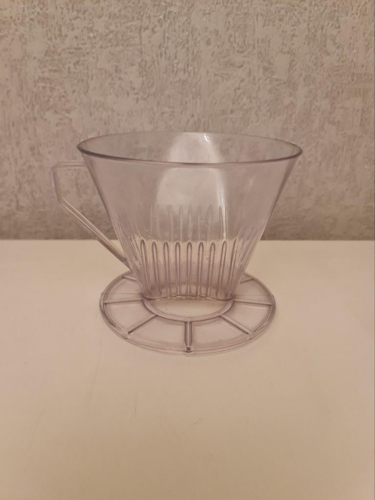 Transparante Koffiefilter / filterhouder, Ophalen of Verzenden, Zo goed als nieuw