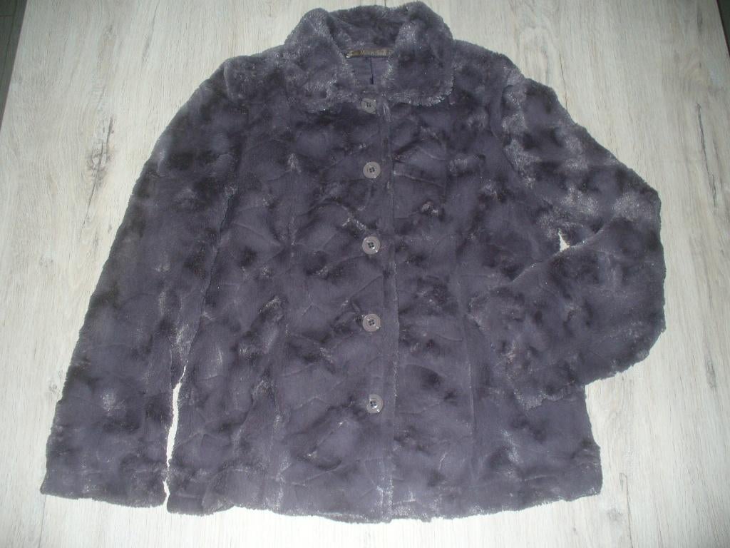Fluffy jas Mer & Sud maat 1, Kleding | Dames, Mer & Sud, Ophalen of Verzenden, Zo goed als nieuw, Maat 36 (S)