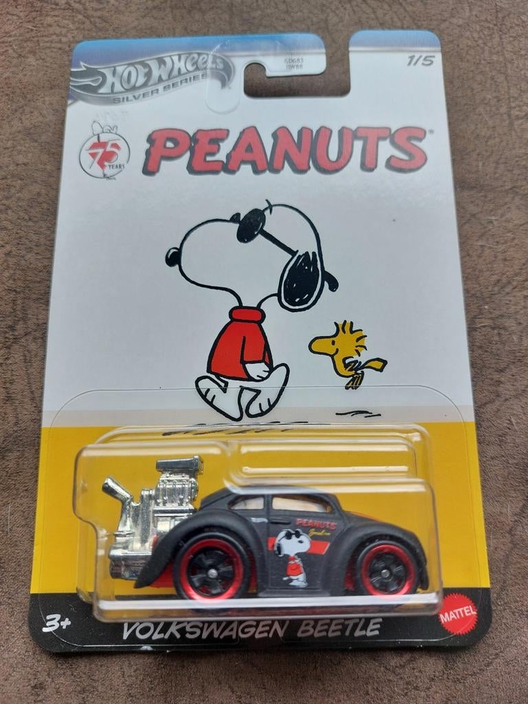 hot wheels silver series peanuts snoopy volkswagen kever, Ophalen of Verzenden, Nieuw, Auto, Overige merken
