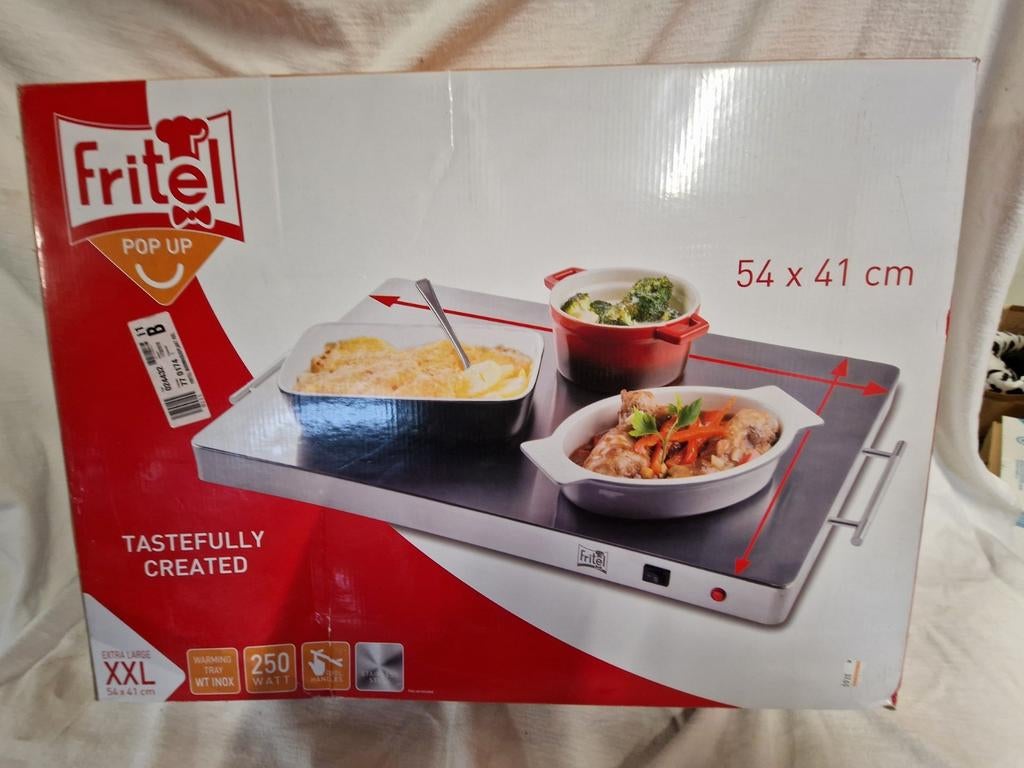 Fritel warmhoudplaat nieuw, Ophalen of Verzenden, Nieuw