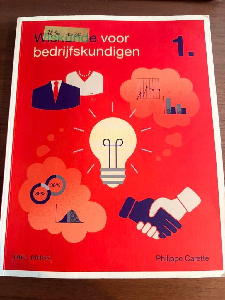Boeken schakeljaar handelswetenschappen, Boeken, Studieboeken en Cursussen, Ophalen, Gelezen