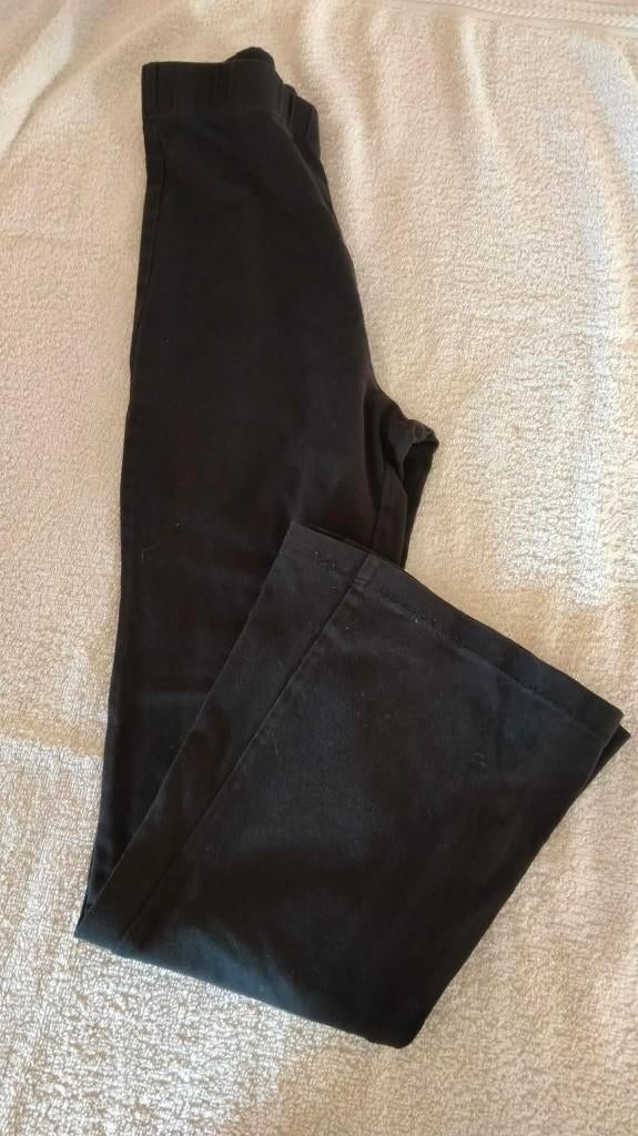 legging broek maat 128 zwart brede pijpen, Kinderen en Baby's, Kinderkleding | Maat 128, Broek, Meisje, H&M, Ophalen of Verzenden