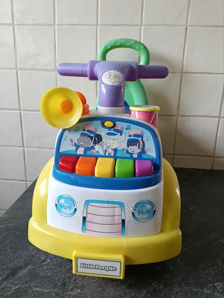 Fisher price , Little People loopautootje, Kinderen en Baby's, Ophalen of Verzenden, Zo goed als nieuw
