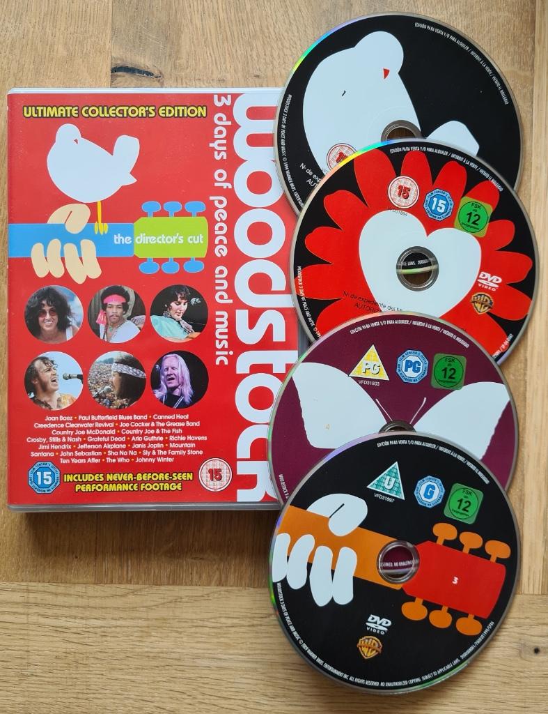 WOODSTOCK - Ultimate collector's edition (Boxset 4 DVDs), Vanaf 16 jaar, Verzenden, Boxset, Muziek en Concerten