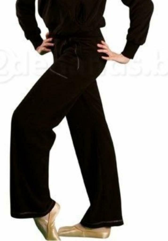 Lange fleece broek (zwart) L, Sport en Fitness, Ophalen of Verzenden, Nieuw, Kleding