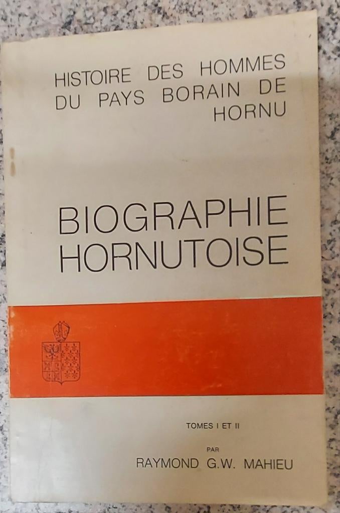 Livre biographie hornutoise, Ophalen of Verzenden