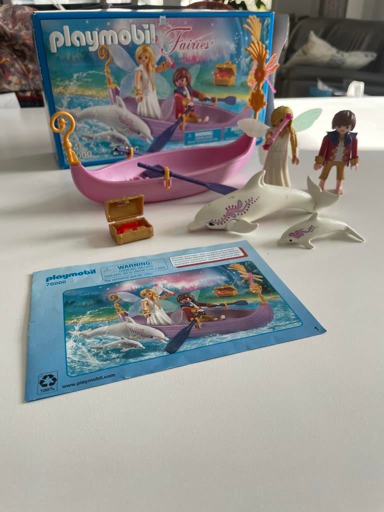 Playmobil Fées 70000 + extra set licorne, Enlèvement ou Envoi, Comme neuf, Ensemble complet