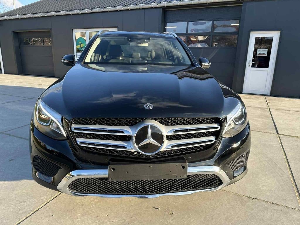 Mercedes GLC 250D - 4-Matic !! VERKOCHT ! VENDU ! SOLD !!, Automaat, 2500 kg, Zwart, Leder