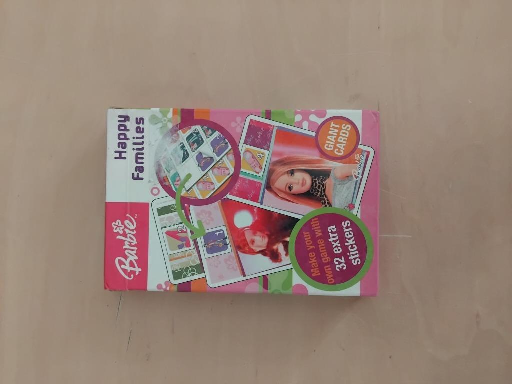 Kaartspel Barbie 2, Enlèvement ou Envoi