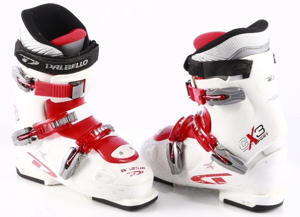 39 40 EU kinder skischoenen DALBELLO CX 3 SPORT, Gebruikt, Schoenen, Ophalen of Verzenden, Carve