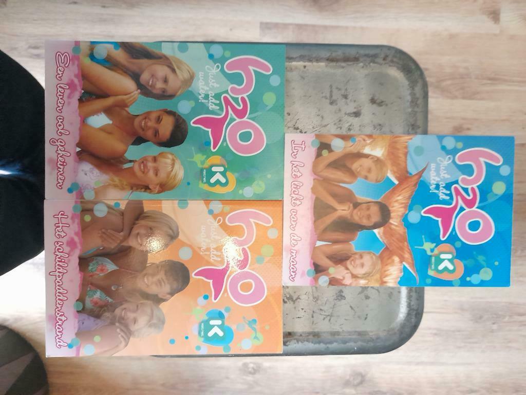 H2O – drie boeken op basis van de gelijknamige Ketnet-serie, Boeken, Verzenden, Zo goed als nieuw