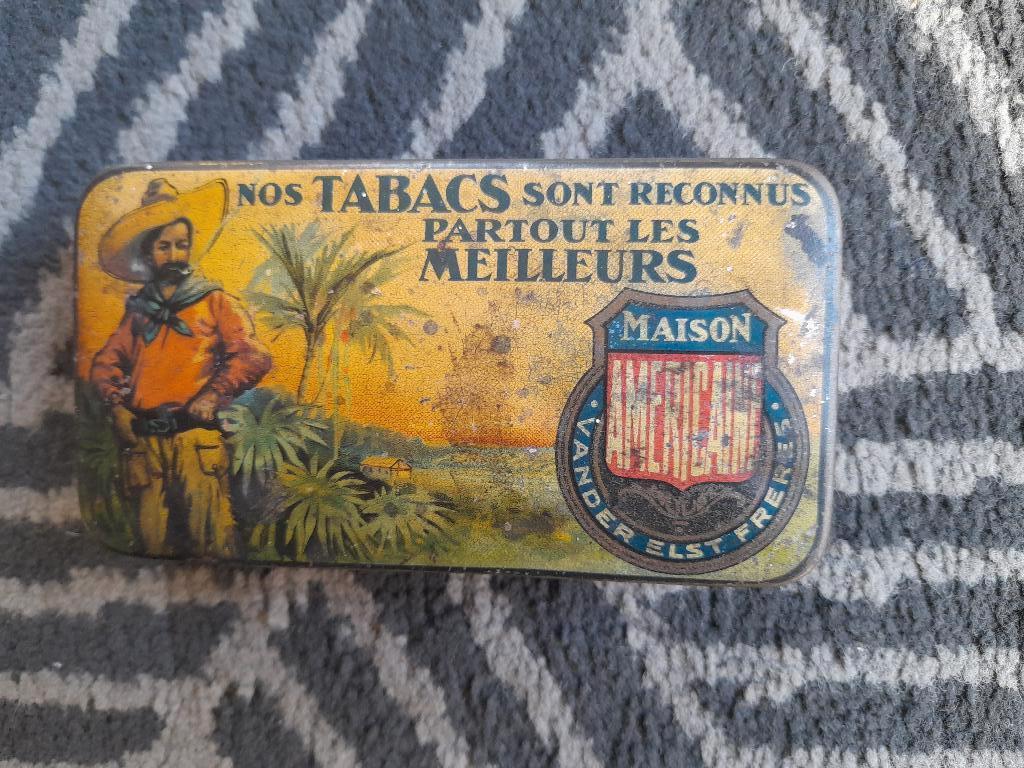 Vander Elst  tabaksblik, Envoi, Utilisé