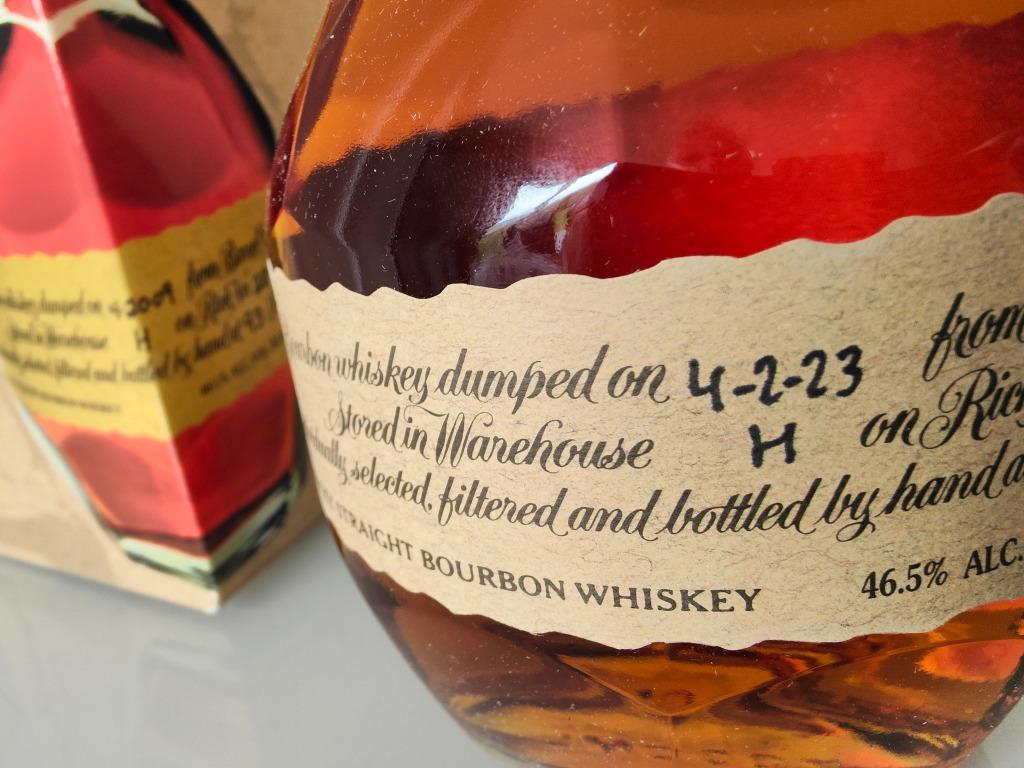 Blanton's Original, LMDW, bouteille 279, fût 799, bouchon "S, Neuf, Autres régions, Enlèvement ou Envoi, Pleine