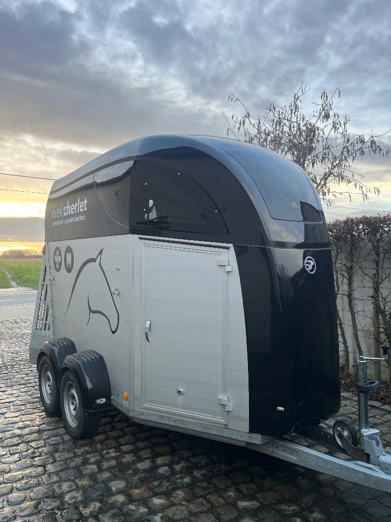 Paarden trailer, Ophalen, Zo goed als nieuw, Aluminium, 2-paards trailer