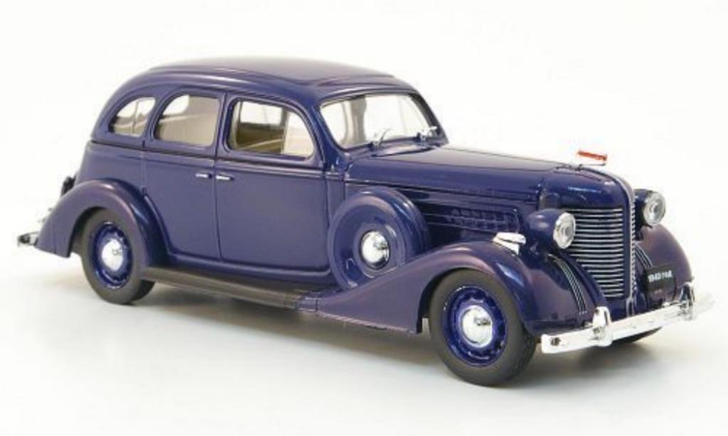 1:43 Nash ZIS 101A SIS 101 A blauw Russische oldtimer limo, Ophalen of Verzenden, Nieuw, Auto