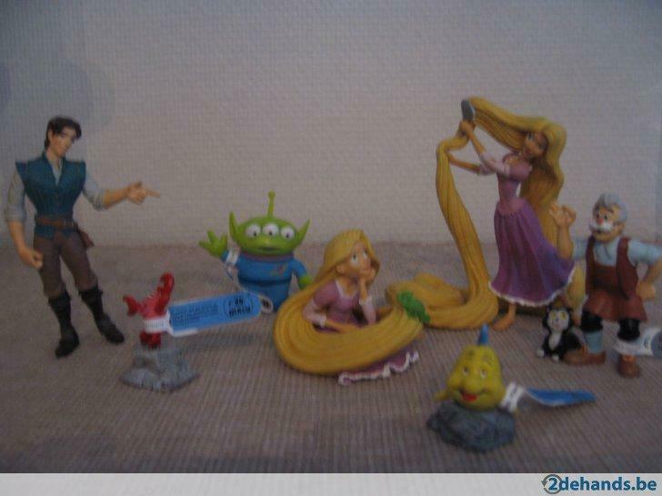 disney figuren van rapunso(bully), Verzamelen, Ophalen of Verzenden, Gebruikt