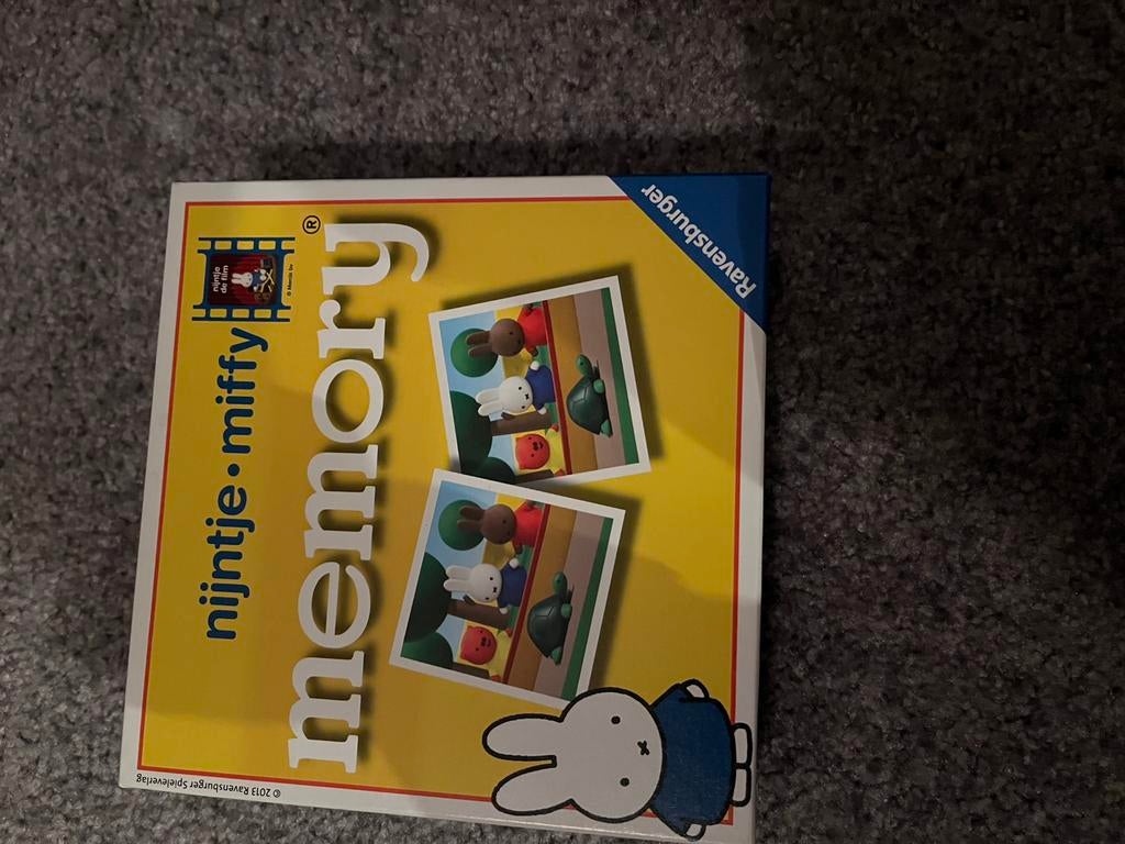 Memory Nijntje, Ophalen, Zo goed als nieuw