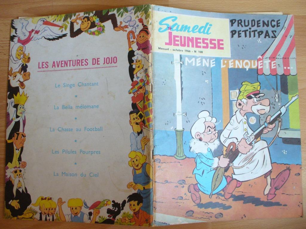 SAMEDI JEUNESSE 108 PRUDENCE PETITPAS MÈNE L'ENQUÊTE, TINTIN, Une BD, Enlèvement ou Envoi, Comme neuf, MARECHAL