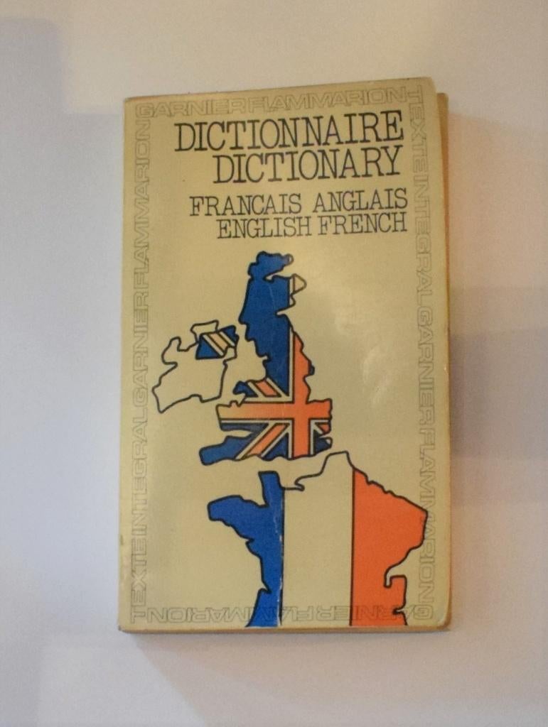Dictionnaire Français - Anglais / Anglais - Français, Livres, Dictionnaires, Enlèvement ou Envoi, Garnier flammarion, Utilisé