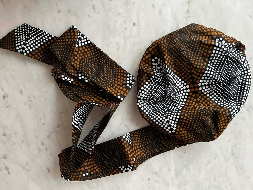 African headwrap, ANDERE, Hoed, Nieuw, One size fits all