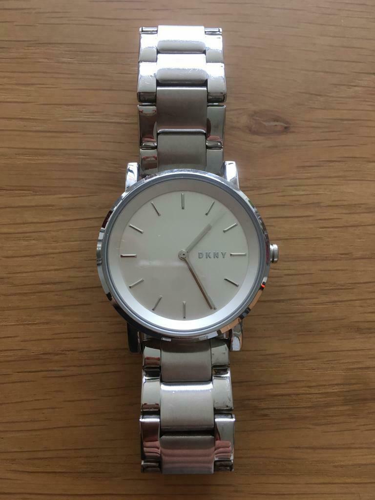DKNY Horloge SOHO NY2342, Handtassen en Accessoires, Horloges | Dames, Staal, Staal, DKNY, Polshorloge