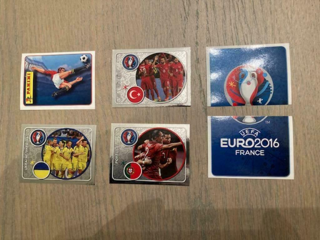 Lot de tous les stickers brillants édition France 2016, Enlèvement ou Envoi, Neuf, Sport
