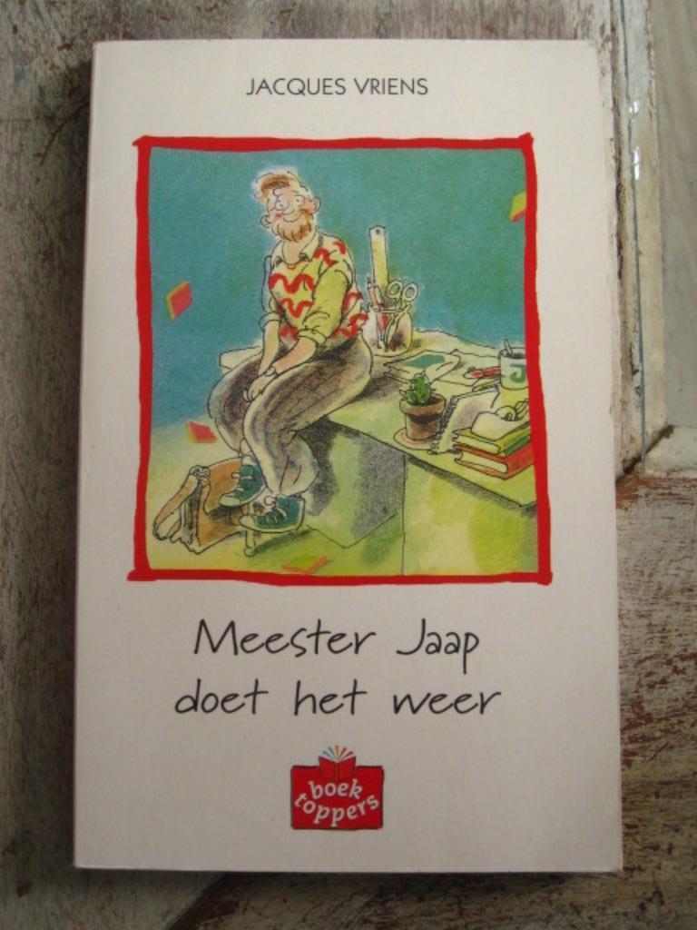 Boek kinderen 6 - 9 jaar : Meester Jaap doet het weer, Ophalen of Verzenden, Gelezen, Jacques Vriens, Fictie algemeen