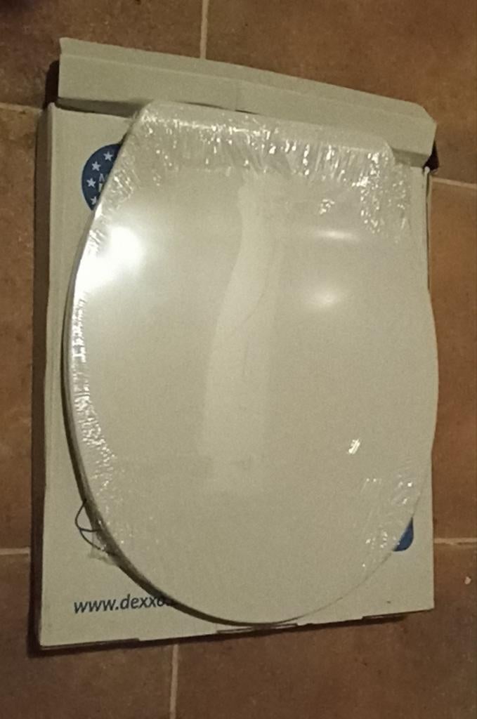 Toiletzitting DEXXO Slim D5200, NIEUW, Ophalen of Verzenden, Nieuw, Inox, Toilet