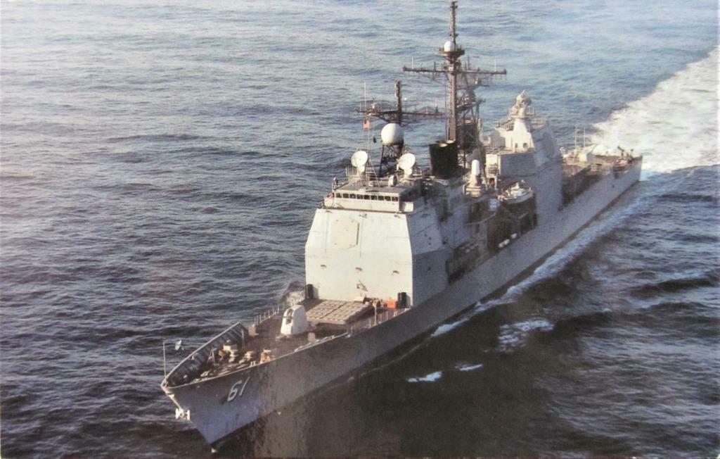 POSTKAART- AMERIKAANSE OORLOGSSCHEPEN- U.S.S. MONTEREY, Ophalen of Verzenden, Ongelopen, Buiten Europa