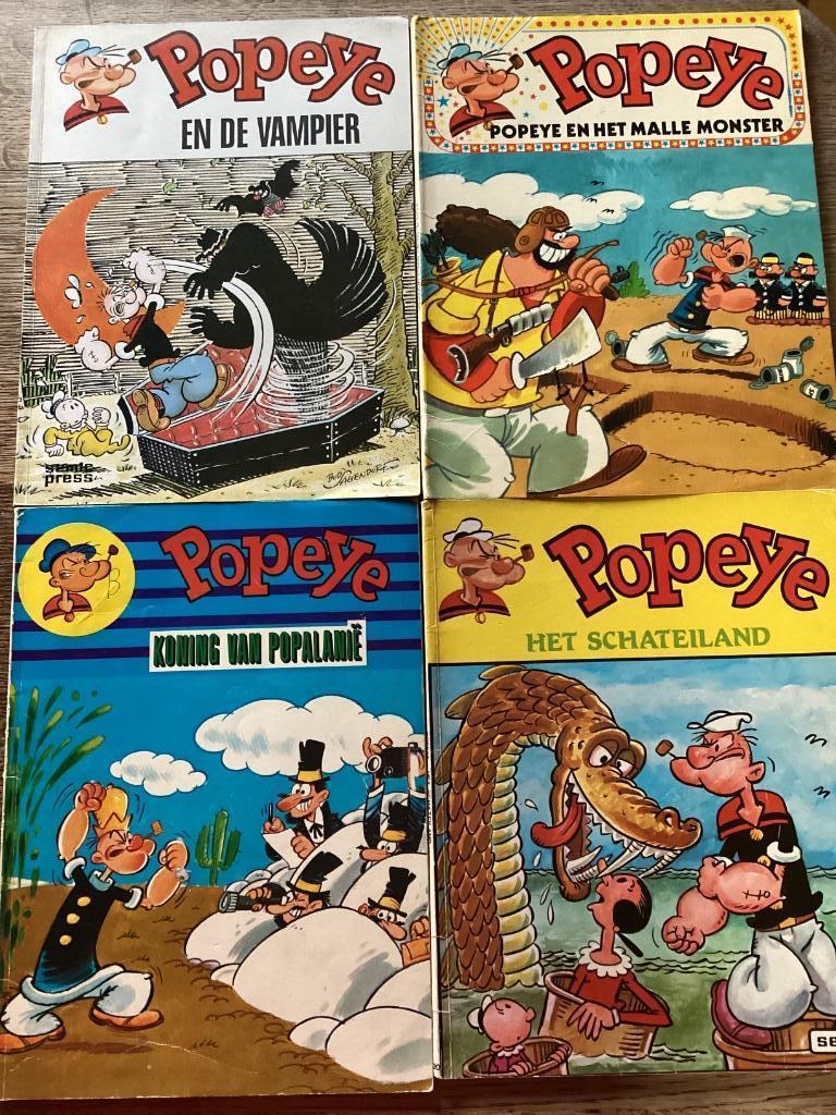 Popeye, Meerdere comics, Ophalen of Verzenden, Gelezen