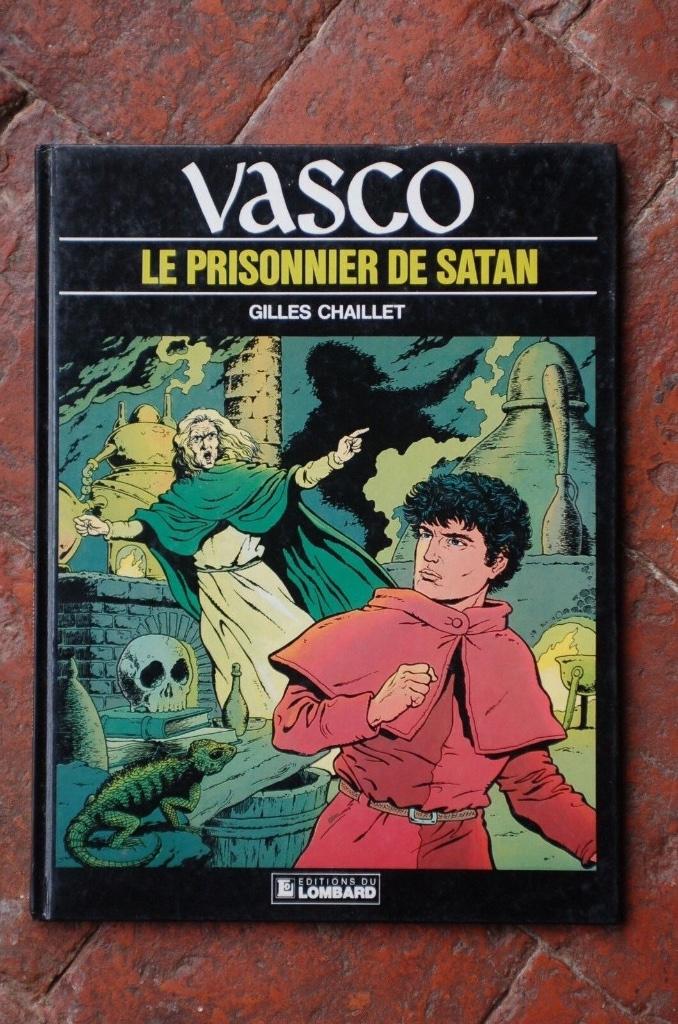 Vasco - Le prisonnier de satan Chaillet - 1984 - Lombard, Gilles Chaillet, Une BD, Utilisé, Envoi