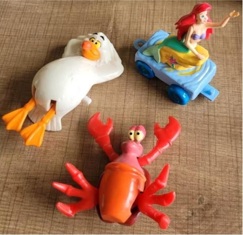 Disney figuren: De Kleine Zeemeermin, Ophalen of Verzenden, Pocahontas of Kl. Zeemeermin, Gebruikt, Beeldje of Figuurtje