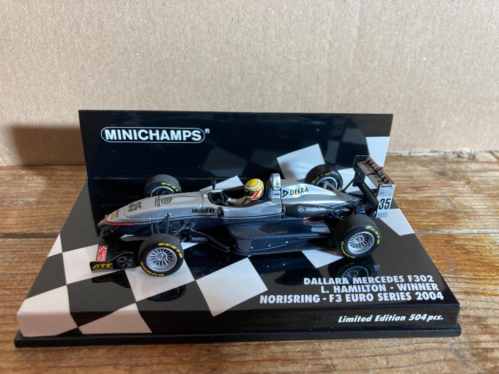 Lewis Hamilton 1:43 Winner Norisring F3 2004 Mercedes F302, Verzamelen, Automerken, Motoren en Formule 1, Nieuw, Formule 1, Ophalen of Verzenden