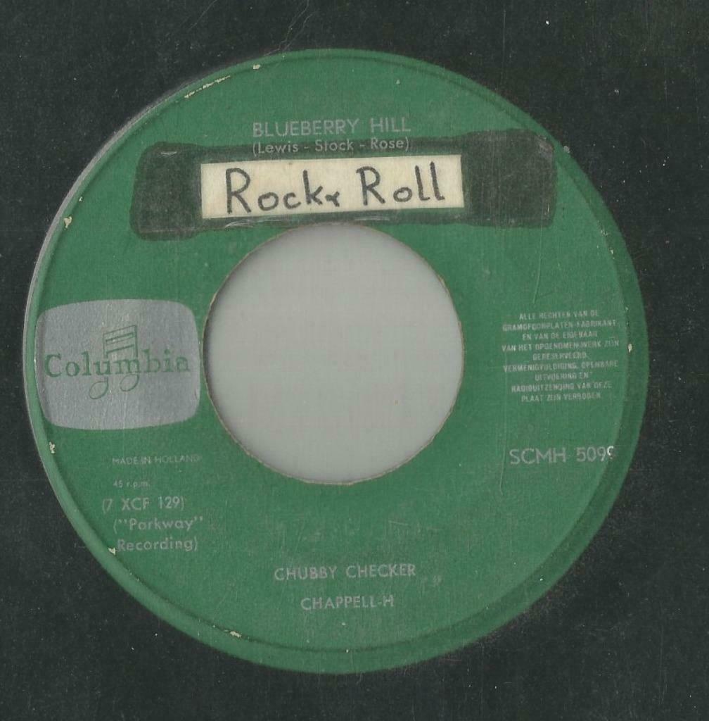Chubby Checker -  Blueberry Hill / Hold tight – Single - Gro, Ophalen of Verzenden, Gebruikt, Pop