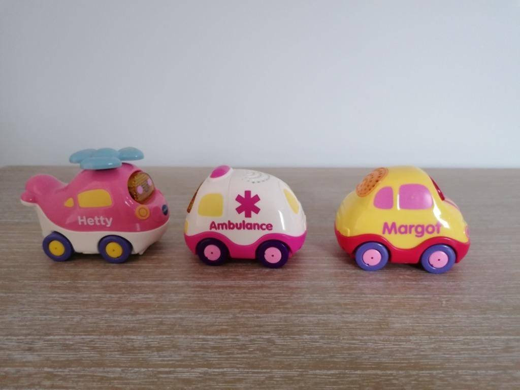 VTech Toet Toet Auto's - 3 Roze Voertuigen, Enlèvement, Comme neuf