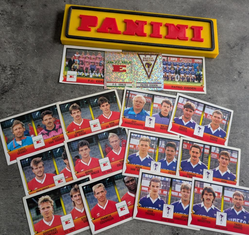 PANINI FOOTBALL 92 15 1992 : EEKLO ET PATRO EISDEN, Envoi, Neuf