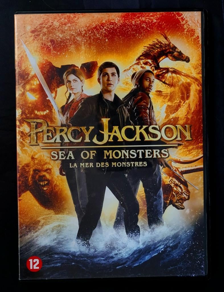 DVD du film Percy Jackson - La mer des monstres, CD & DVD, DVD | Aventure, Utilisé, Tous les âges, Enlèvement ou Envoi