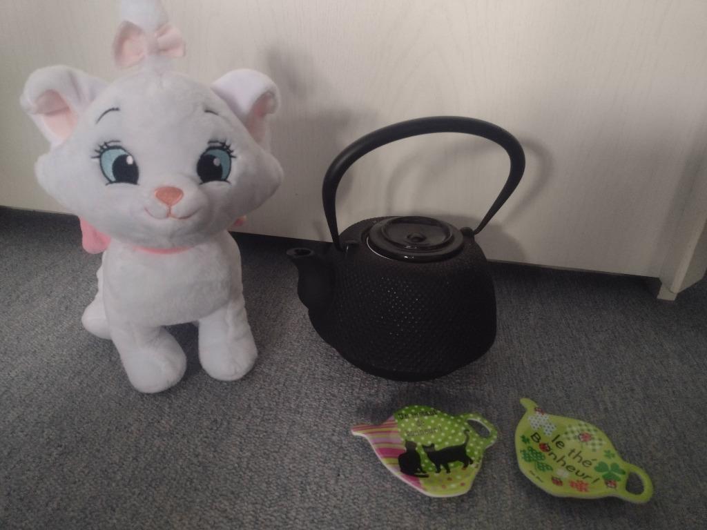POUR LES CONNAISSEURS Théière en fonte + porte sachet de thé, Enlèvement ou Envoi, Neuf