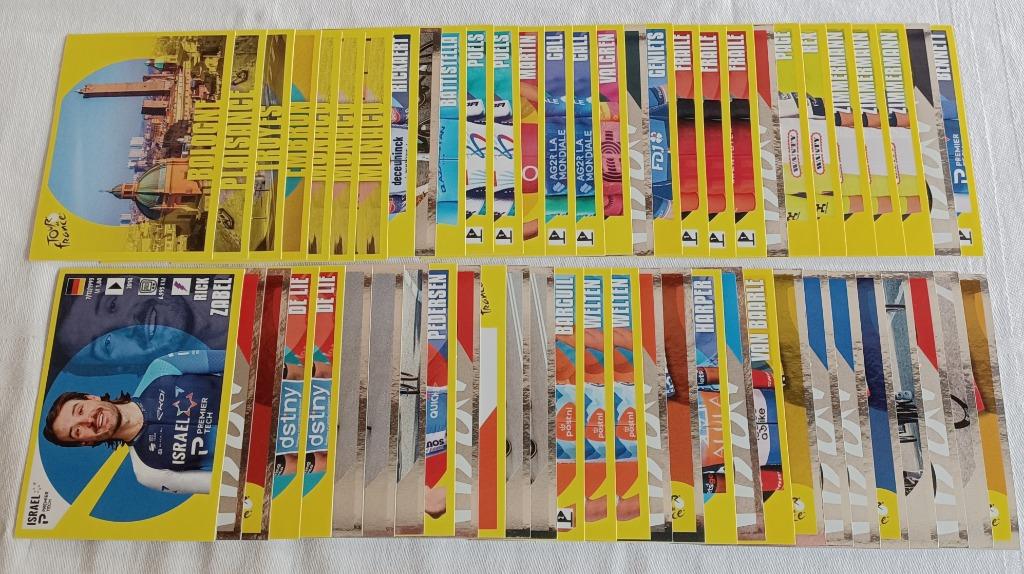58 autocollants Panini Tour de France 2024, Enlèvement ou Envoi, Comme neuf, Plusieurs autocollants