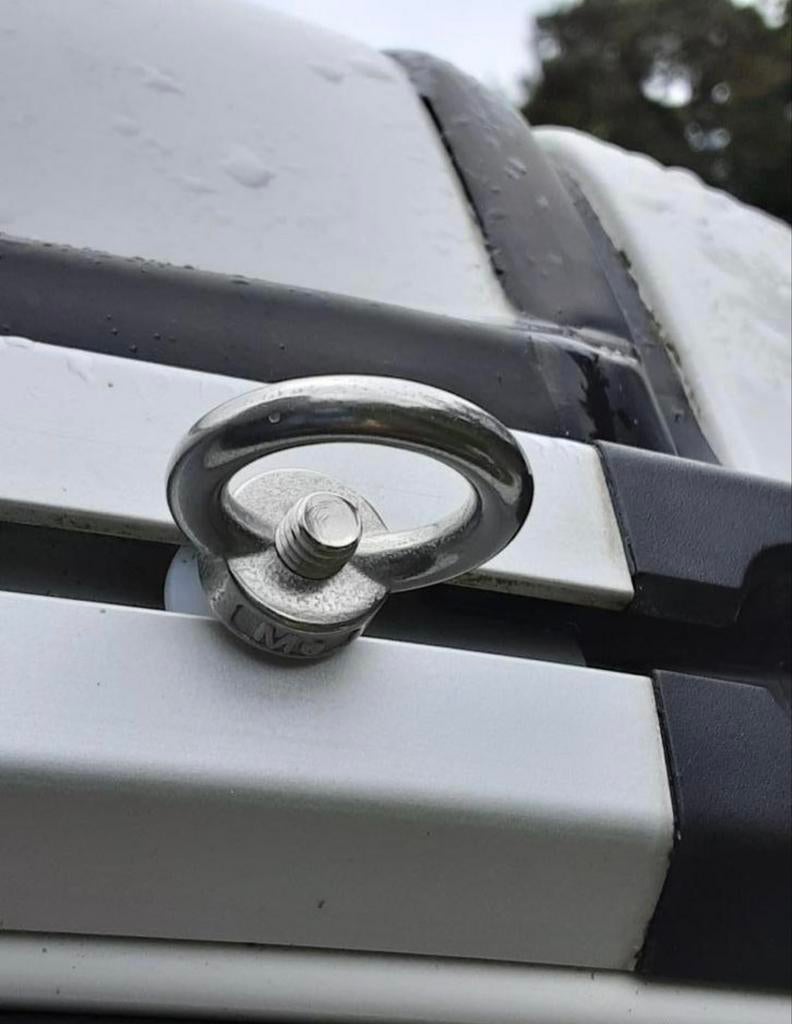 Passende set ringmoer bevestiging luifelrail VW t5 t6 t6.1, Ophalen, Zo goed als nieuw