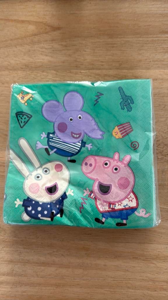 Serviettes Peppa Pig, Enlèvement ou Envoi, Neuf, Autres types