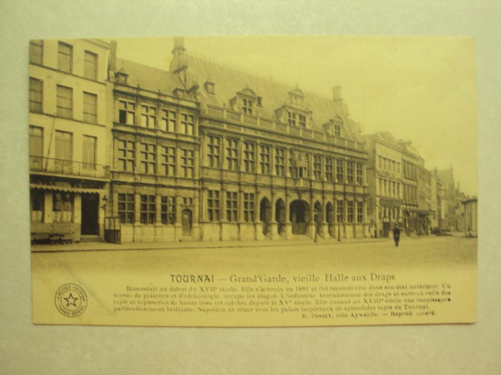 49535 - TOURNAI - GRAND'GARDE - VIEILLE HALLE AUX DRAPS, Enlèvement ou Envoi