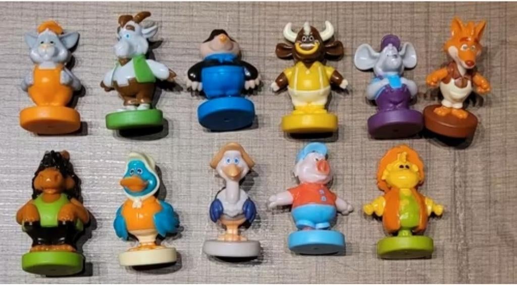 Boer-de-reis: 11 figuurtjes, Verzamelen, Ophalen of Verzenden, Zo goed als nieuw