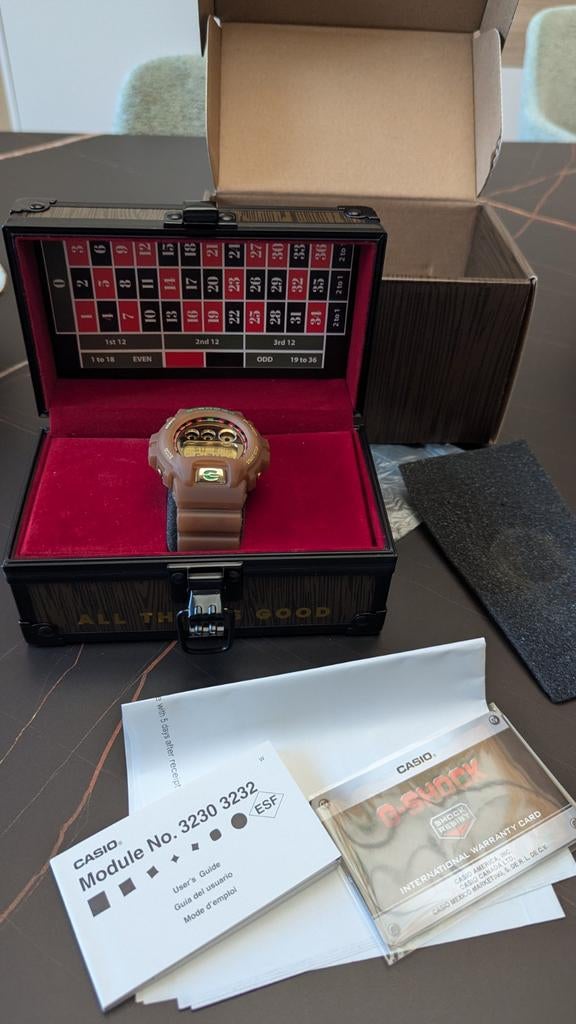 Unieke G-Shock "Las Vegas" nieuw, Enlèvement ou Envoi